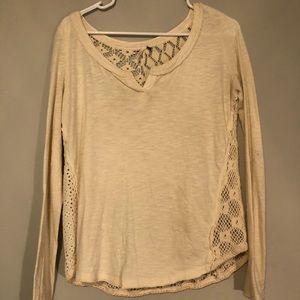 Free people lace shirt
